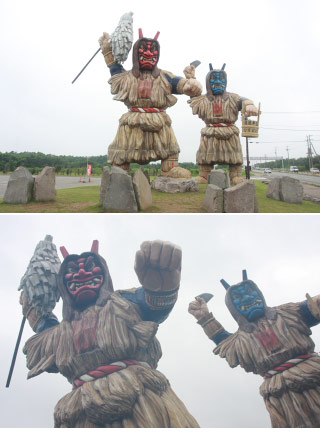 The Statues of Namahage